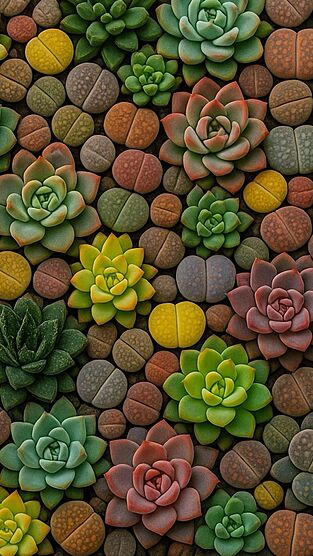 Lithops And Succulents